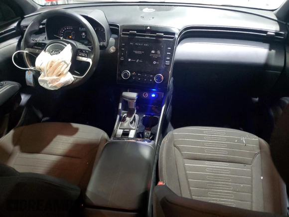 2023 Hyundai Santa Cruz SEL with VIN 5NTJBDAE6PH054563, listed as a Copart auction lot 45035535 with 27,329 mi miles and Salvage title. Bid and sale history available at DreamBid. Image 8.