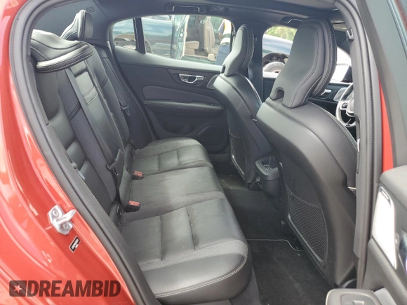2019 Volvo S60 R-Design with VIN 7JR102FM9KG000519, listed as a Copart auction lot 64456574 with 0 mi miles and Salvage Title. Bid and sale history available at carsss.com. Image 10.