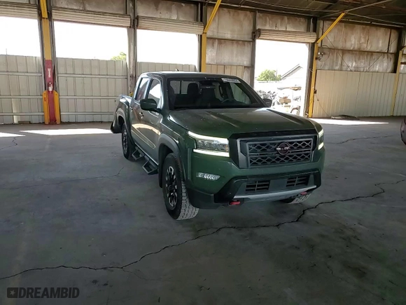2022 Nissan Frontier PRO-X with VIN 1N6ED1EJ8NN668704, listed as a Copart auction lot 74033864 with 56,198 mi miles and Salvage Title. Bid and sale history available at carsss.com. Image 11.