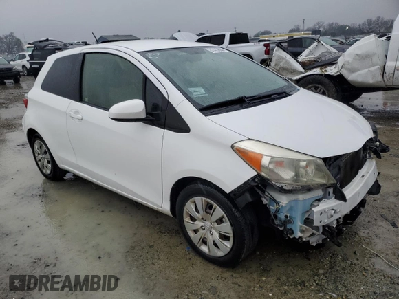2013 Toyota Yaris L with VIN JTDJTUD32DD570667, listed as a Copart auction lot 87439884 with 97,434 mi miles and Clean Title. Bid and sale history available at carsss.com. Image 4.