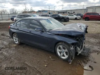 2013 BMW 3 Series 328i xDrive with VIN WBA3B5G58DNS00720, listed as a Copart auction lot 46904615 with 0 mi miles and Salvage Title. Bid and sale history available at carsss.com. Image 4.