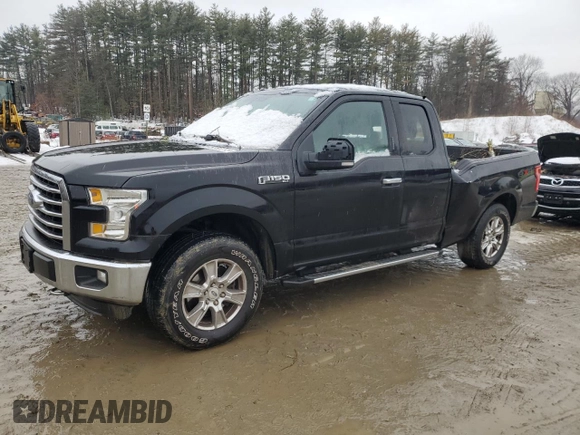 2016 Ford F-150 XLT with VIN 1FTFX1EF9GFD28520, listed as a Copart auction lot 46566715 with 63,466 mi miles and Salvage Title. Bid and sale history available at carsss.com. Image 1.