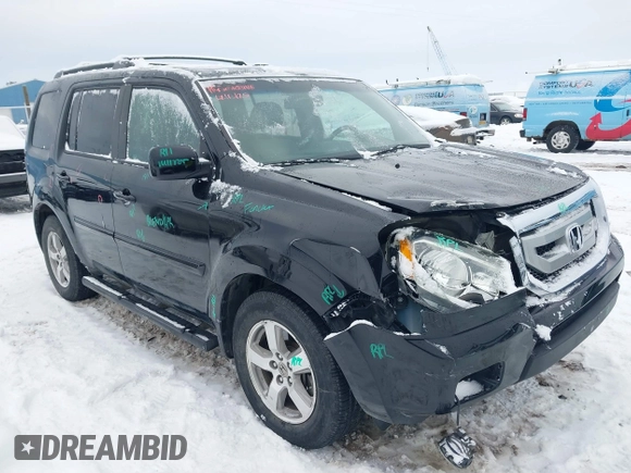 2010 Honda Pilot EX-L z VIN 5FNYF4H5XAB502493, wystawiony jako IAAI lot #41618427 z przebiegiem 123 829 mil mil oraz . Historia ofert i sprzedaży dostępna na DreamBid. Obrazek 1.
