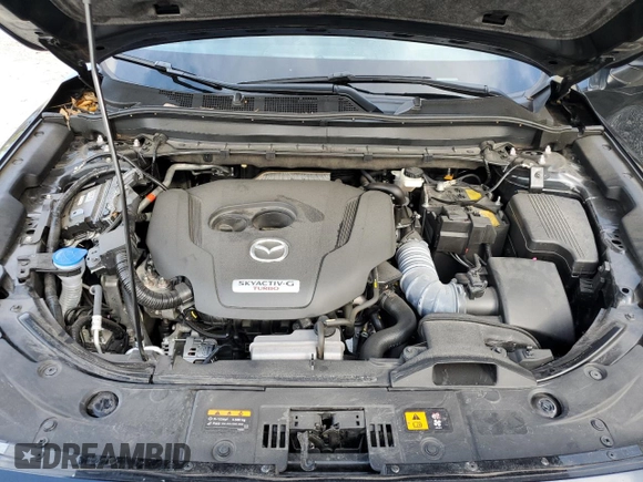 2022 Mazda CX-5 2.5 Turbo with VIN JM3KFBAY8N0619340, listed as a Copart auction lot 46217955 with 13,604 mi miles and Salvage Title. Bid and sale history available at carsss.com. Image 13.