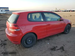 2010 Volkswagen Golf with VIN WVWBB7AJ0AW118857, listed as a Copart auction lot 86068604 with 131,233 mi miles and Salvage Title. Bid and sale history available at carsss.com. Image 3.