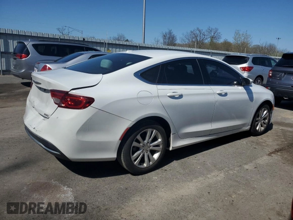 2015 Chrysler 200 Limited with VIN 1C3CCCAB3FN671104, listed as a Copart auction lot 52418085 with 209,515 mi miles and Salvage Title. Bid and sale history available at carsss.com. Image 3.
