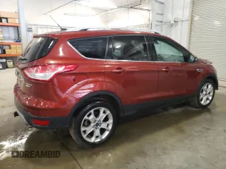 2016 Ford Escape Titanium with VIN 1FMCU9J97GUA67485, listed as a Copart auction lot 57623135 with 95,147 mi miles and Salvage title. Bid and sale history available at DreamBid. Image 3.