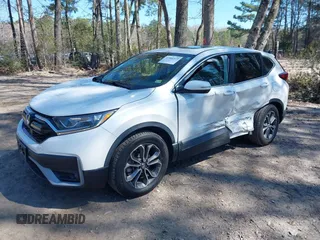 2020 Honda CR-V EX with VIN 2HKRW1H51LH407358, listed as a IAAI auction lot 41884373 with 51,051 mi miles and . Bid and sale history available at carsss.com. Image 2.