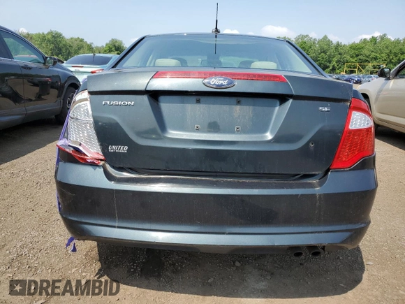 2010 Ford Fusion SE with VIN 3FAHP0HA8AR169296, listed as a Copart auction lot 61769515 with 174,063 mi miles and Salvage title. Bid and sale history available at DreamBid. Image 6.