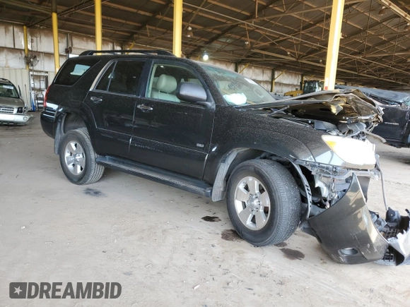 2006 Toyota 4Runner SR5 with VIN JTEZU14R960071972, listed as a Copart auction lot 51695005 with 214,976 mi miles and Salvage Title. Bid and sale history available at DreamBid. Image 4.