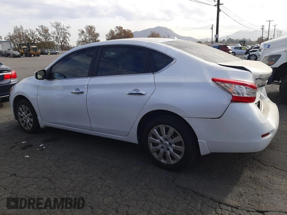 2015 Nissan Sentra SV with VIN 3N1AB7AP6FL680780, listed as a Copart auction lot 79283543 with 134,819 mi miles and Salvage Title. Bid and sale history available at DreamBid. Image 2.