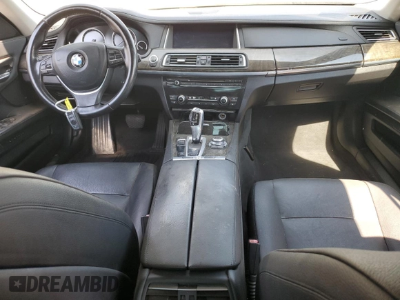 2013 BMW 7 Series 740i with VIN WBAYA6C52DC995036, listed as a Copart auction lot 70317414 with 126,246 mi miles and Clean Title. Bid and sale history available at carsss.com. Image 8.