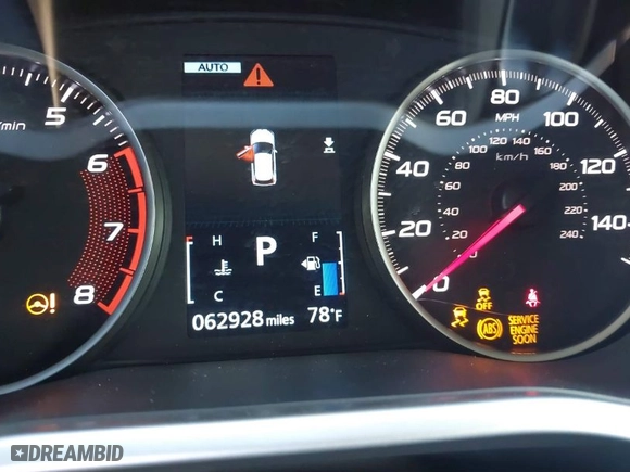 2018 Mitsubishi Eclipse Cross ES with VIN JA4AT3AA0JZ050876, listed as a IAAI auction lot 41407284 with 62,928 mi miles. Bid and sale history available at carsss.com. Image 7.