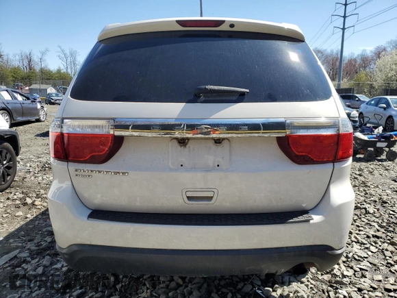 2012 Dodge Durango SXT with VIN 1C4RDJAG4CC111666, listed as a Copart auction lot 50459925 with 184,892 mi miles and Salvage title. Bid and sale history available at DreamBid. Image 6.