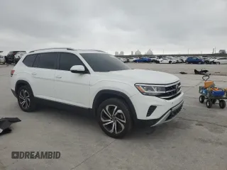 2022 Volkswagen Atlas SEL with VIN 1V2BP2CA2NC517941, listed as a Copart auction lot 80081904 with 51,766 mi miles and Salvage title. Bid and sale history available at DreamBid. Image 4.
