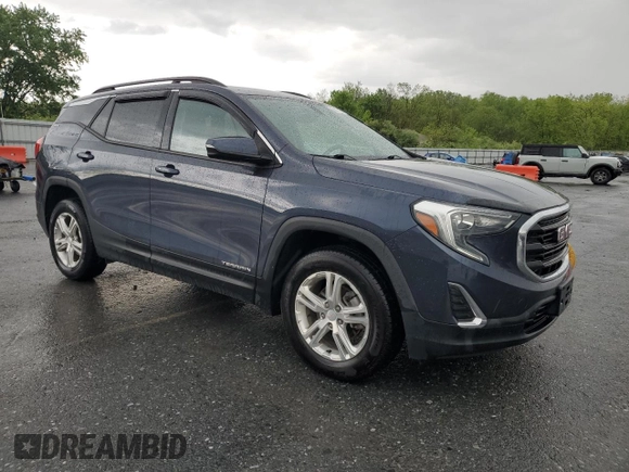 2018 GMC Terrain SLE z VIN 3GKALTEV8JL152389, wystawiony jako Copart lot #56113805 z przebiegiem 92 287 mil mil oraz Szkody całkowita. Historia ofert i sprzedaży dostępna na DreamBid. Obrazek 4.