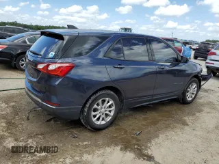 2018 Chevrolet Equinox LS with VIN 3GNAXHEVXJL103683, listed as a Copart auction lot 51414335 with 98,528 mi miles and Salvage Title. Bid and sale history available at DreamBid. Image 3.