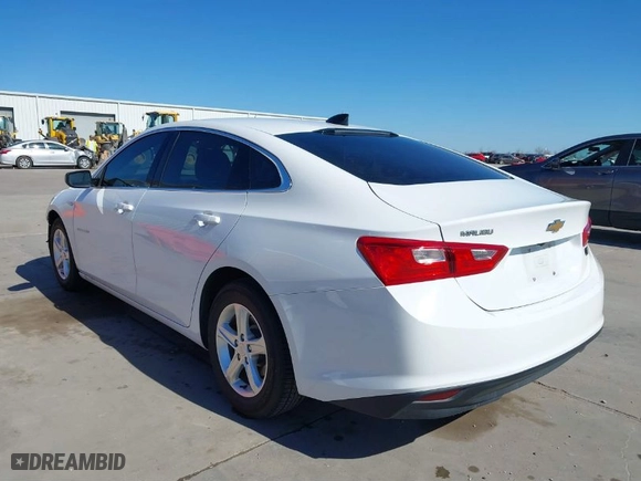 2023 Chevrolet Malibu LS with VIN 1G1ZB5ST2PF178952, listed as a IAAI auction lot 41761573 with 57,937 mi miles. Bid and sale history available at carsss.com. Image 3.