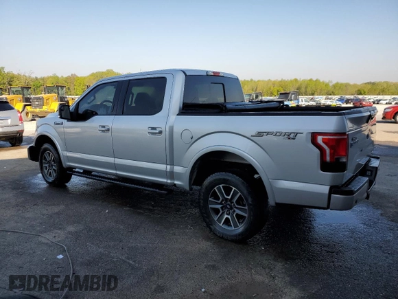 2016 Ford F-150 XLT with VIN 1FTEW1EF7GKE07996, listed as a Copart auction lot 52778085 with 170,398 mi miles and Salvage Title. Bid and sale history available at DreamBid. Image 2.