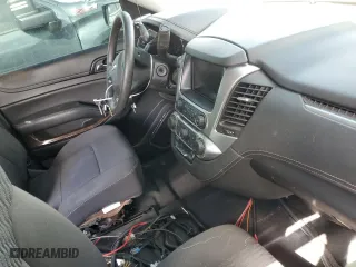 2018 Chevrolet Tahoe Commercial with VIN 1GNLCDEC6JR261247, listed as a Copart auction lot 46399545 with 0 mi miles and Salvage Title. Bid and sale history available at carsss.com. Image 8.