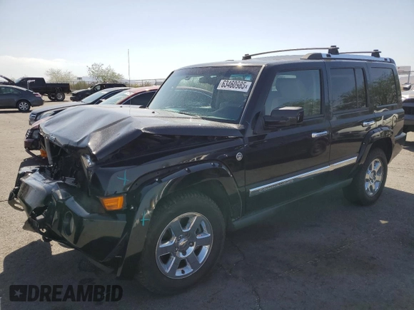 2008 Jeep Commander Overland с VIN 1J8HG68268C159809, выставлен на аукционе Copart как лот 63460985 с пробегом 166 631 миль миль и Списание • Salvage title. История ставок и продаж доступна на DreamBid. Изображение 1.