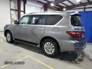 2023 Nissan Armada SV with VIN JN8AY2AD5P9692731, listed as a Copart auction lot 82305984 with 54,601 mi miles and Clean title. Bid and sale history available at DreamBid. Image 2.