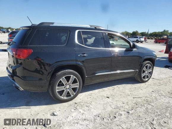 2019 GMC Acadia Denali with VIN 1GKKNXLS1KZ107741, listed as a Copart auction lot 48402185 with 108,115 mi miles and Salvage Title. Bid and sale history available at carsss.com. Image 3.
