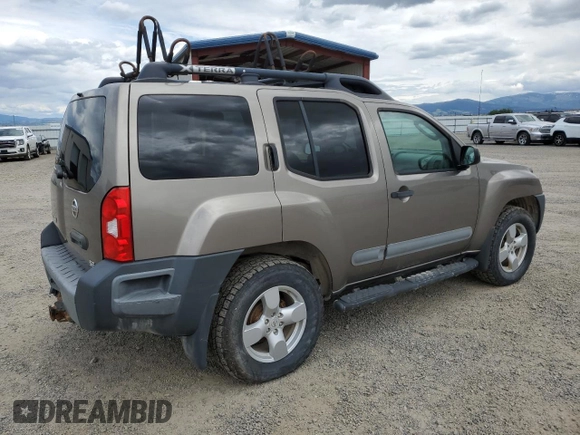 2005 Nissan Xterra S z VIN 5N1AN08W75C655725, wystawiony jako Copart lot #59374805 z przebiegiem 189 376 mil mil oraz Czysty tytuł • Clean title. Historia ofert i sprzedaży dostępna na DreamBid. Obrazek 3.
