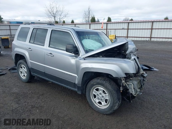 2016 Jeep Patriot Sport with VIN 1C4NJRBB6GD556435, listed as a IAAI auction lot 41949935 with 145,352 mi miles and . Bid and sale history available at carsss.com. Image 1.