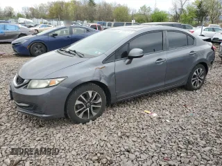 2013 Honda Civic EX with VIN 19XFB2F82DE269658, listed as a Copart auction lot 53803815 with 118,140 mi miles and Salvage Title. Bid and sale history available at DreamBid. Image 1.