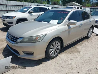 2013 Honda Accord EX z VIN 1HGCR2F78DA272736, wystawiony jako IAAI lot #42190689 z przebiegiem 127 175 mil mil oraz . Historia ofert i sprzedaży dostępna na DreamBid. Obrazek 2.