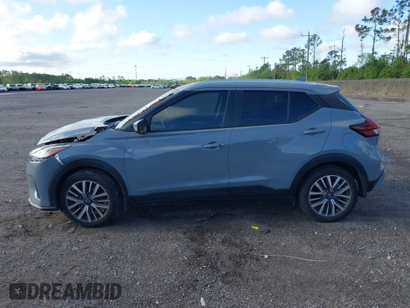 2023 Nissan Kicks SV with VIN 3N1CP5CV0PL534886, listed as a IAAI auction lot 41963040 with 20,841 mi miles. Bid and sale history available at carsss.com. Image 14.