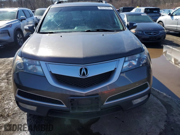 2012 Acura MDX Tech/Entertainment Pkg with VIN 2HNYD2H43CH512873, listed as a Copart auction lot 46310765 with 158,179 mi miles and Clean Title. Bid and sale history available at carsss.com. Image 5.