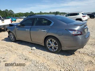 2014 Nissan Maxima SV z VIN 1N4AA5AP8EC458598, wystawiony jako Copart lot #58099025 z przebiegiem 147 083 mil mil oraz Szkoda całkowita • Salvage title. Historia ofert i sprzedaży dostępna na DreamBid. Obrazek 2.