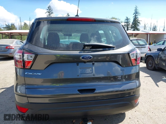 2017 Ford Escape S with VIN 1FMCU0F76HUC38828, listed as a IAAI auction lot 42100492 with 48,541 mi miles. Bid and sale history available at carsss.com. Image 16.