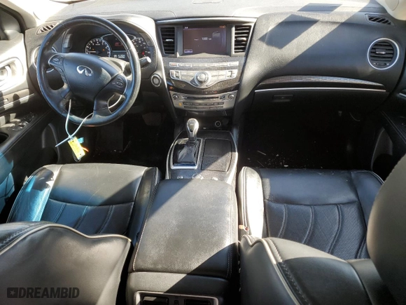 2016 Infiniti QX60 with VIN 5N1AL0MM6GC531992, listed as a Copart auction lot 75561814 with 81,724 mi miles and Salvage Title. Bid and sale history available at carsss.com. Image 8.