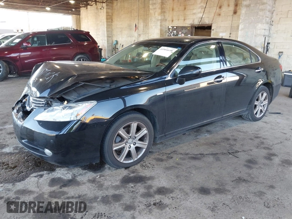2008 Lexus ES with VIN JTHBJ46G382238733, listed as a IAAI auction lot 40904698 with 128,570 mi miles. Bid and sale history available at carsss.com. Image 17.