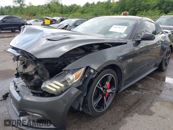 2016 Ford Mustang GT z VIN 1FA6P8CF4G5264863, wystawiony jako IAAI lot #42078115 z przebiegiem 95 889 mil mil oraz . Historia ofert i sprzedaży dostępna na DreamBid. Obrazek 2.