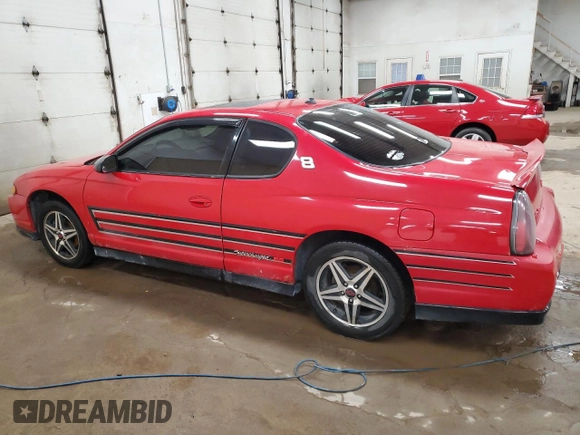 2004 Chevrolet Monte Carlo SS Supercharged with VIN 2G1WZ121149350351, listed as a Copart auction lot 52206955 with 198,245 mi miles and Clean Title. Bid and sale history available at carsss.com. Image 2.
