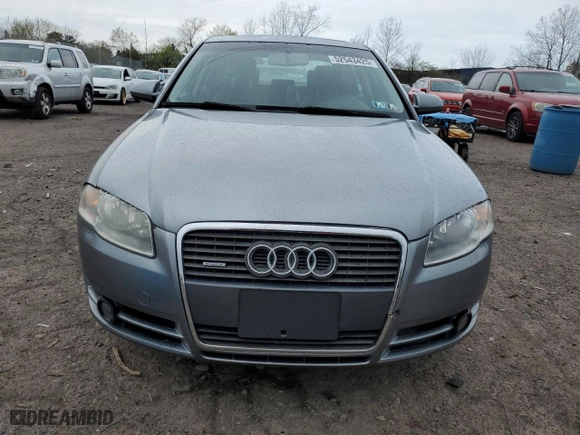 2007 Audi A4 2.0T with VIN WAUDF78E07A116311, listed as a Copart auction lot 52543425 with 112,099 mi miles and Salvage Title. Bid and sale history available at carsss.com. Image 5.