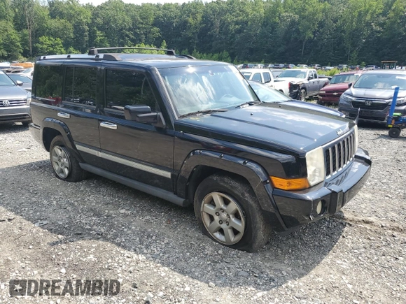 2007 Jeep Commander Overland z VIN 1J8HG68217C564894, wystawiony jako Copart lot #64382215 z przebiegiem 221 815 mil mil oraz Szkoda całkowita • Salvage title. Historia ofert i sprzedaży dostępna na DreamBid. Obrazek 4.