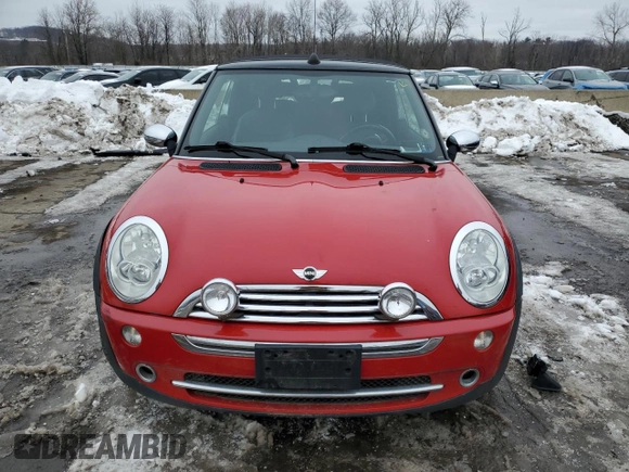 2005 MINI Convertible with VIN WMWRF33575TG12426, listed as a Copart auction lot 44856745 with Not provided miles and Clean title. Bid and sale history available at DreamBid. Image 5.