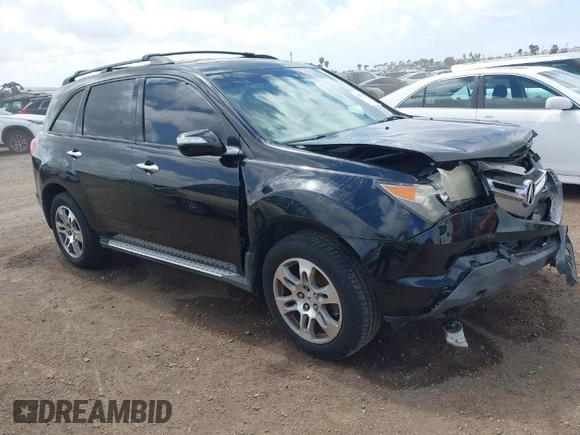 2008 Acura MDX Tech Pkg with VIN 2HNYD28318H504866, listed as a IAAI auction lot 41870906 with 130,012 mi miles. Bid and sale history available at carsss.com. Image 1.