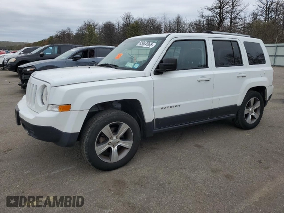 2016 Jeep Patriot High Altitude z VIN 1C4NJRFB7GD744956, wystawiony jako Copart lot #53934565 z przebiegiem 73 766 mil mil oraz Szkoda całkowita • Salvage title. Historia ofert i sprzedaży dostępna na DreamBid. Obrazek 1.