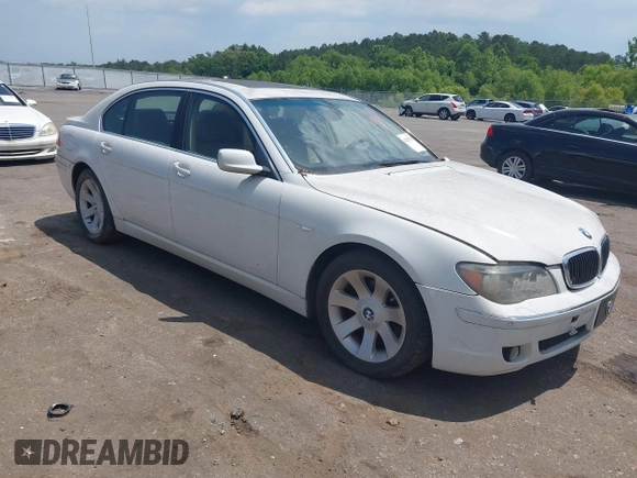 2008 BMW 7 Series 750Li with VIN WBAHN83548DT81010, listed as a IAAI auction lot 42258735 with Not provided miles and . Bid and sale history available at DreamBid. Image 1.
