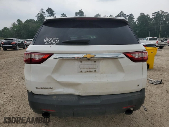2018 Chevrolet Traverse LT Cloth with VIN 1GNERGKWXJJ162341, listed as a Copart auction lot 54055004 with 213,800 mi miles. Bid and sale history available at carsss.com. Image 6.