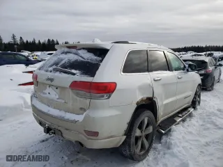 2014 Jeep Grand Cherokee Overland with VIN 1C4RJFCM9EC367863, listed as a Copart auction lot 43227105 with 221,273 mi miles and Salvage Title. Bid and sale history available at carsss.com. Image 3.