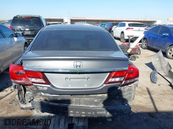 2013 Honda Civic EX-L with VIN 2HGFB2F90DH532244, listed as a IAAI auction lot 41864125 with 149,114 mi miles and . Bid and sale history available at DreamBid. Image 17.