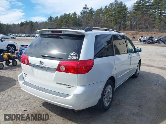 2008 Toyota Sienna XLE with VIN 5TDBK22C28S012097, listed as a IAAI auction lot 41758136 with 203,888 mi miles and . Bid and sale history available at DreamBid. Image 4.