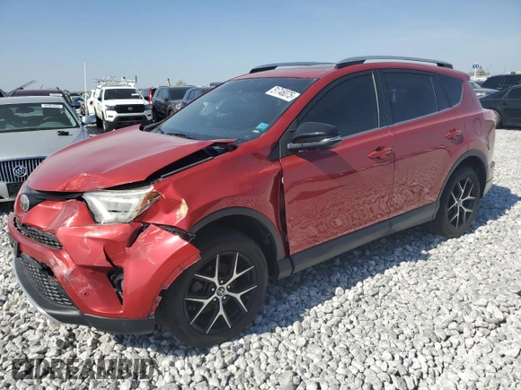 2016 Toyota RAV4 SE with VIN 2T3JFREVXGW458596, listed as a Copart auction lot 51746075 with 99,277 mi miles and Salvage title. Bid and sale history available at DreamBid. Image 1.